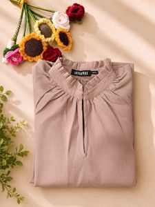 Stylish Pinkish nude Formal Top