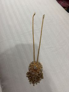 Stunning Maangtika with Crystals