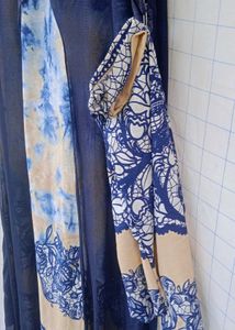 P 1- Boho Tie-Dye Maxi Dress