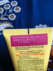 Joy Ubtan Tan Removal Face Wash
