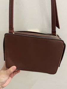 Nine West Chic Brown Crossbody Bag