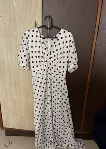 Polka Dot Maxi Dress