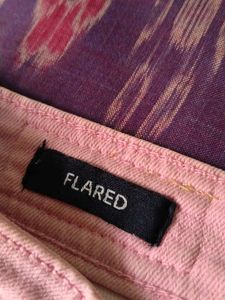 Mast and harbour Light Pink Wide/Flared Jeans