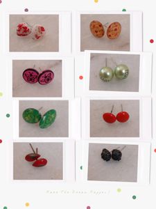 9 Small Earrings Set & 2 Bracelet