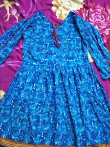 Short Frock With Ghair Salwar❤️