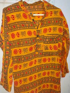 Bhagva Rang Kurti For Men And Women