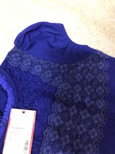 Plaited Neck Top
