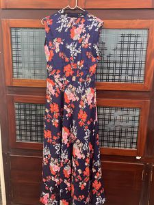 Blue Floral Dress