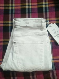 New H&M White Jeggings