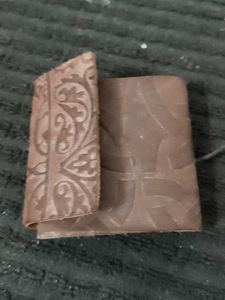 Antique Embossed Pure Leather pocket dairy