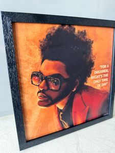 Framed The Weeknd "After Hours" Poster