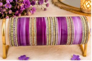 💜 Beautiful Purple Bangles Set 💜