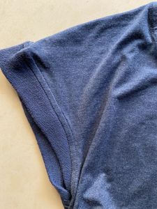 THE LABEL LIFE Blue Ruched T-Shirt