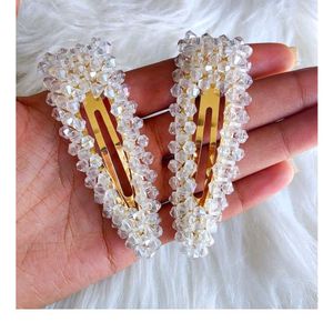 Sparkling Crystal Hair Clips