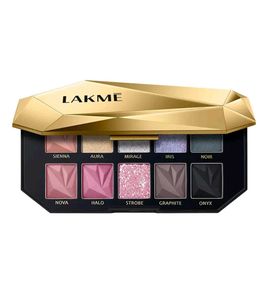 LAKME Eyeshadow Palette in Midnight Metal