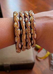 brown lakh Bangles