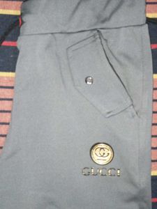 Men's Grey Cargo Joggers with shirt