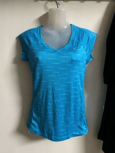 Blue Athletic T-Shirt
