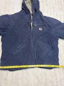 Carhartt Navy Blue Hooded Jacket