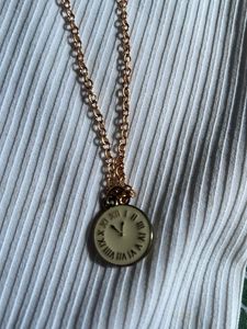 Vintage Clock Pendant