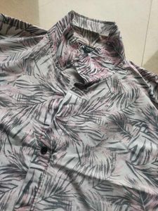 Leaf Print Kurta Set
