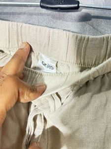 Comfortable Beige Linen Pants