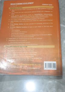 Indian Economic Development Class XII Book