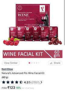 NutriGlow Wine Facial Kit