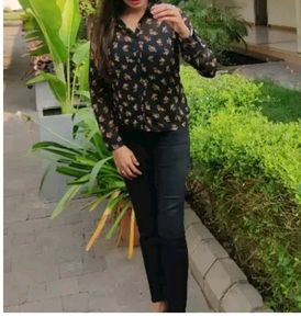 Women's Floral Print Shirt