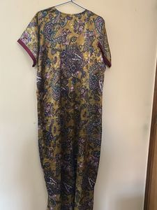 Paisley day/night gown