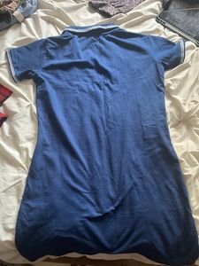 Blue Polo Dress