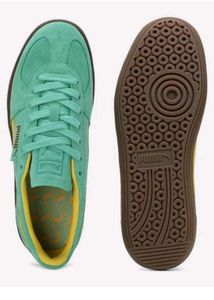 Puma Palermo Sneakers - Teal &amp; Yellow uk 3