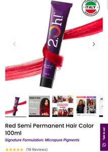 H2O Red Permanent Hair Color