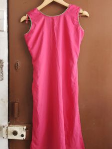 Pink And Green Kurti