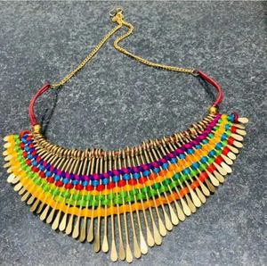 SPARKLIZA MULTI  AFGHANI NECKLACE...