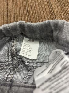 Grey  and Denim Jeans