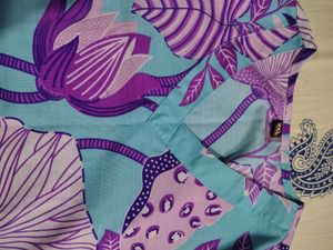 Floral Print Kurta Set with Dupatta