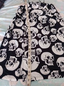 Skull Print Mini Dress
