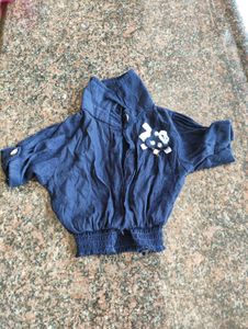 Cute Blue Kids' Top
