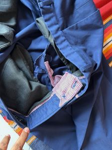 Zara Men's Navy Blue Trousers