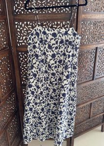Zara Limited Edition Floral Minimalist MIDI Dress