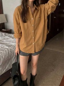Korean Pintrest Chic Mauve Plaid Shirt