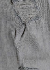 Light Wash Distressed Flare Jeans