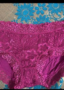 Rose Pink Lace Bra