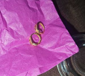real gold Hoop Earrings