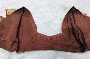Mauve Colour Wedding Blouse