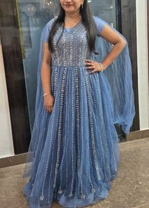 🔥😍last price updated Wedding Party Wear Gown ❤️