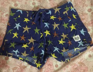 Star Print Shorts
