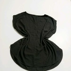 buy1 get1 free _ black net dress freesize