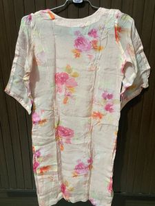 Beautiful Floral Print Kurta